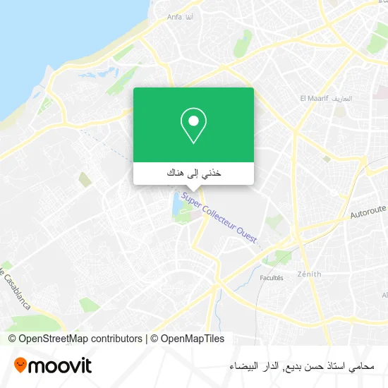 خريطة محامي استاذ حسن بديع