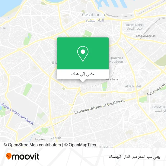خريطة بيبي سبا المغرب