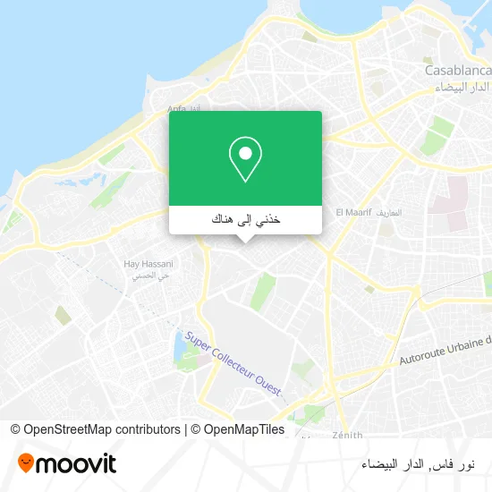 خريطة نور فاس