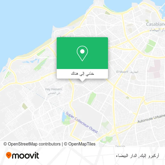 خريطة آركبرو إليك