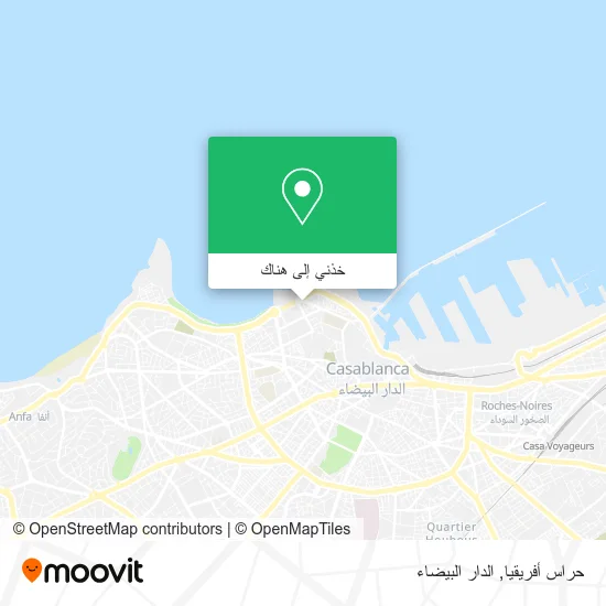 خريطة حراس أفريقيا