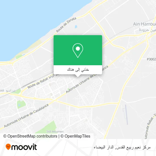 خريطة مركز نعيم ربيع القدس
