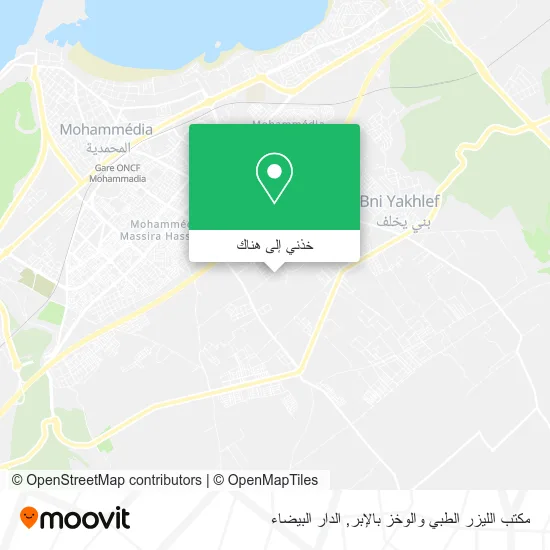 خريطة مكتب الليزر الطبي والوخز بالإبر