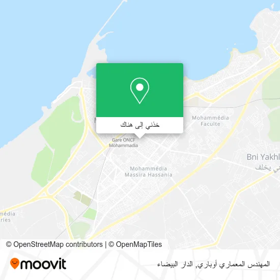 خريطة المهندس المعماري أوباري