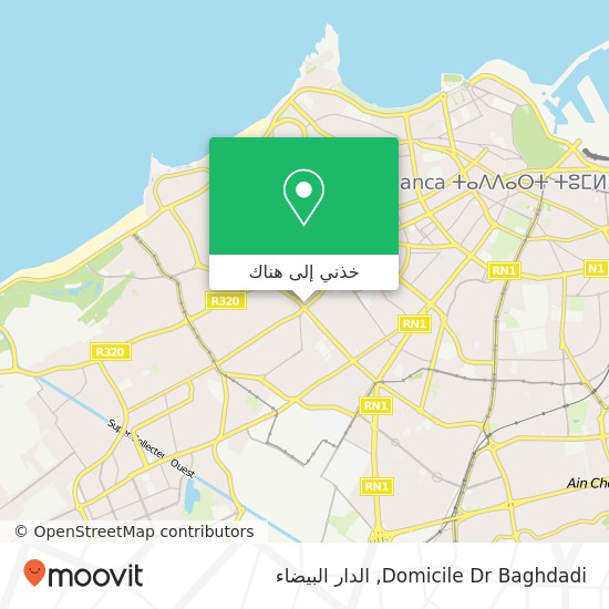 خريطة Domicile Dr Baghdadi