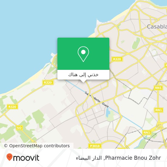 خريطة Pharmacie Bnou Zohr