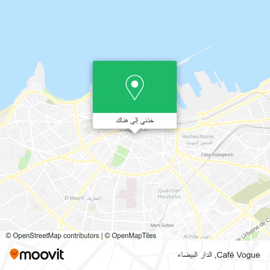 خريطة Café Vogue