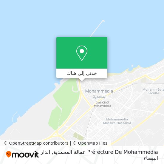 خريطة Préfecture De Mohammedia عمالة المحمدية