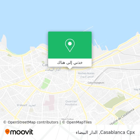 خريطة Casablanca Cpx