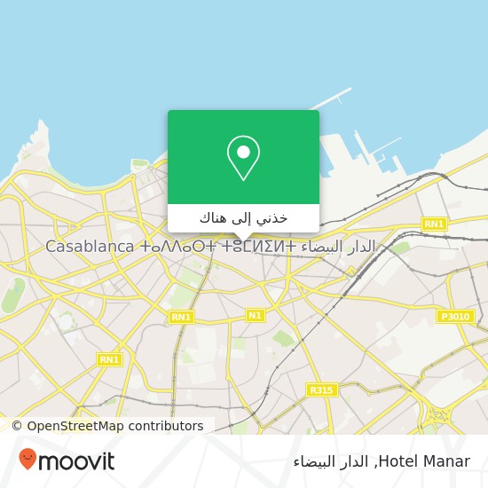 خريطة Hotel Manar