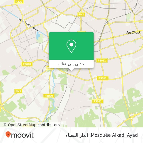 خريطة Mosquée Alkadi Ayad