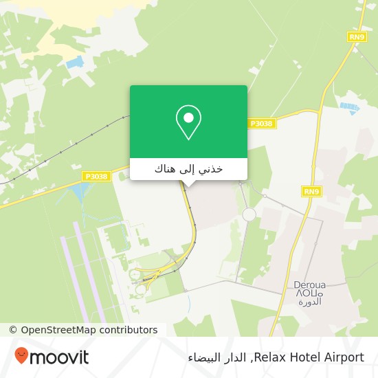 خريطة Relax Hotel Airport