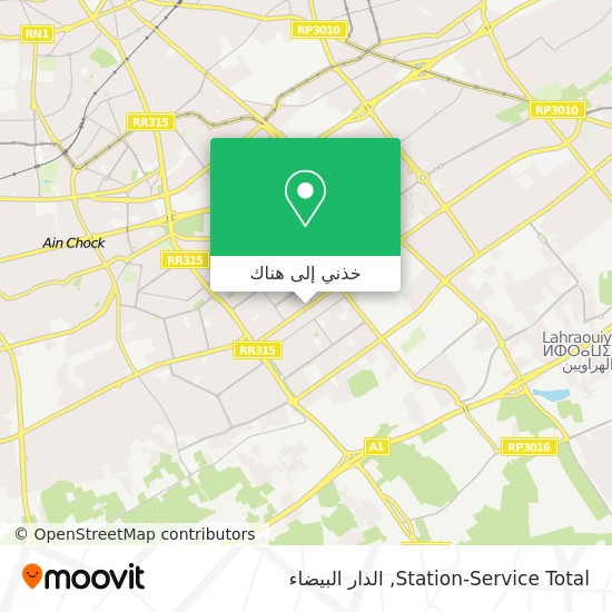 خريطة Station-Service Total