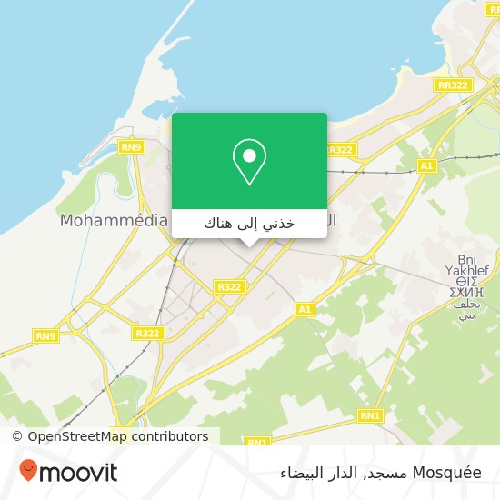 خريطة Mosquée مسجد