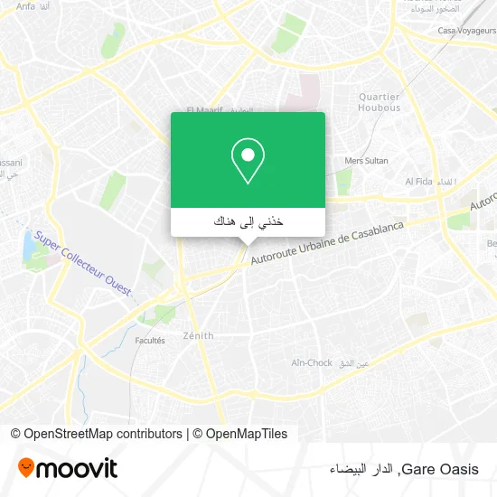 خريطة Gare Oasis