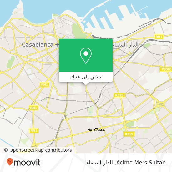خريطة Acima Mers Sultan