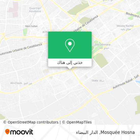 خريطة Mosquée Hosna