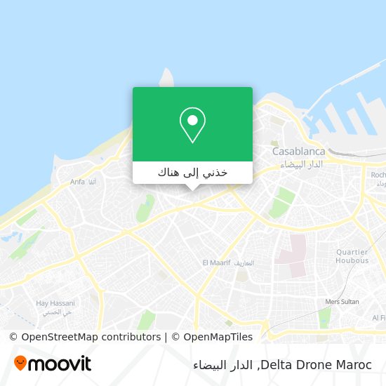 خريطة Delta Drone Maroc