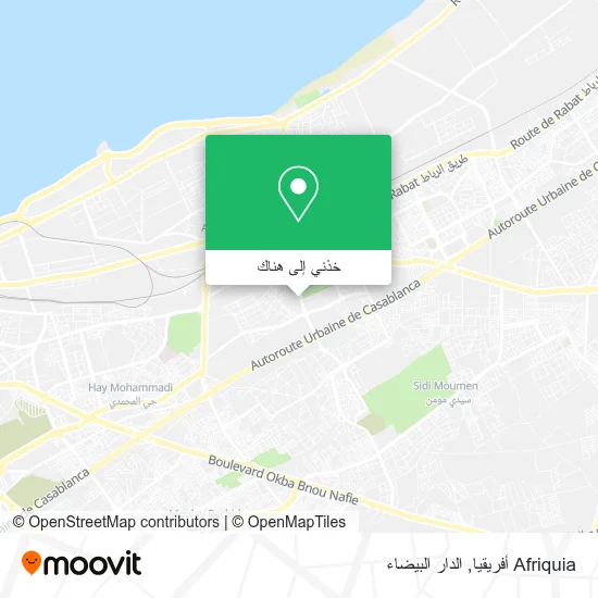 خريطة Afriquia أفريقيا