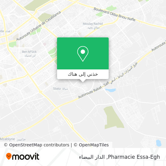 خريطة Pharmacie Essa-Egh