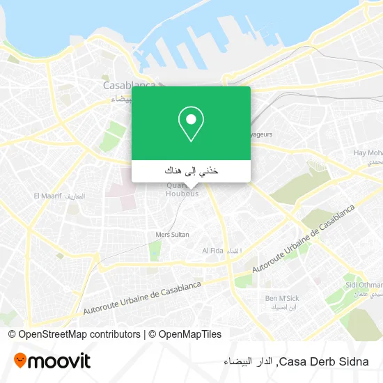 خريطة Casa Derb Sidna