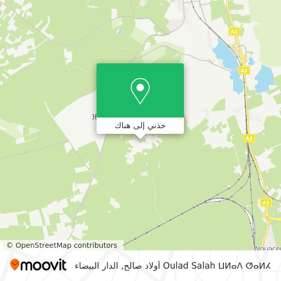 خريطة Oulad Salah ⵡⵍⴰⴷ ⵚⴰⵍⵃ أولاد صالح