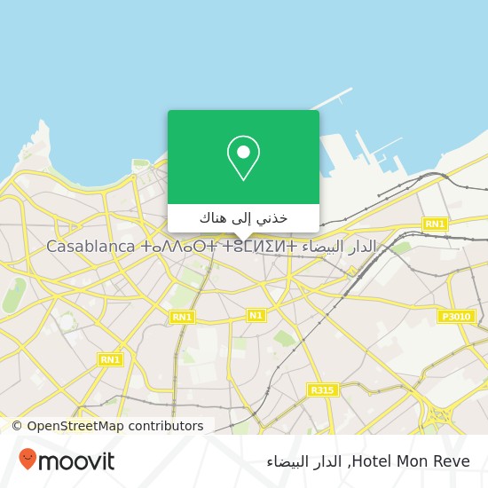 خريطة Hotel Mon Reve