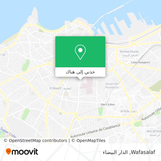 خريطة Wafasalaf