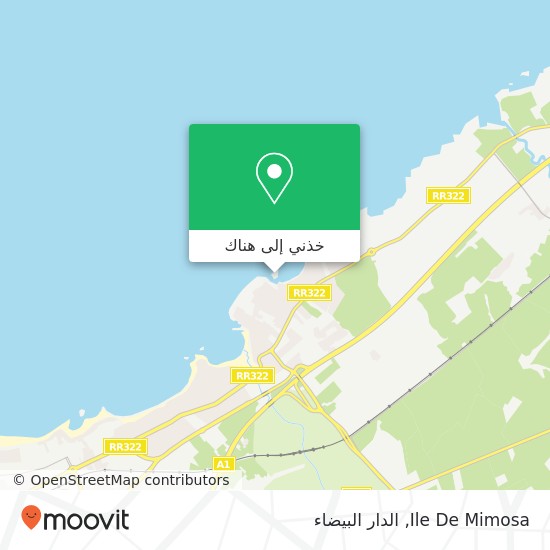 خريطة Ile De Mimosa