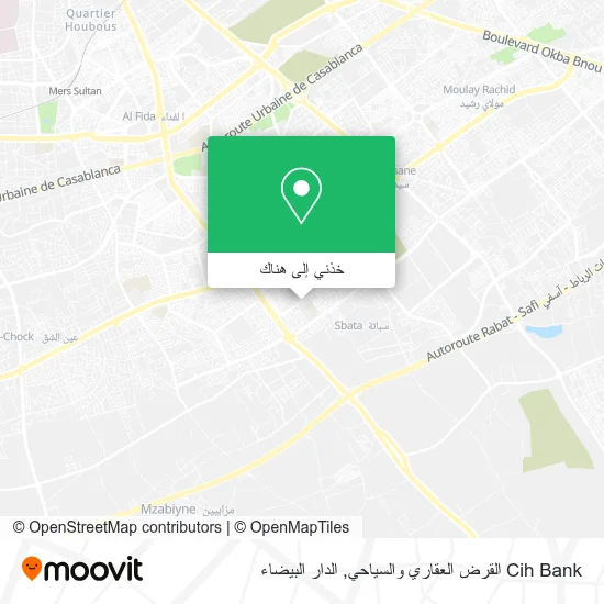 خريطة Cih Bank القرض العقاري والسياحي