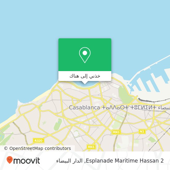 خريطة Esplanade Maritime Hassan 2