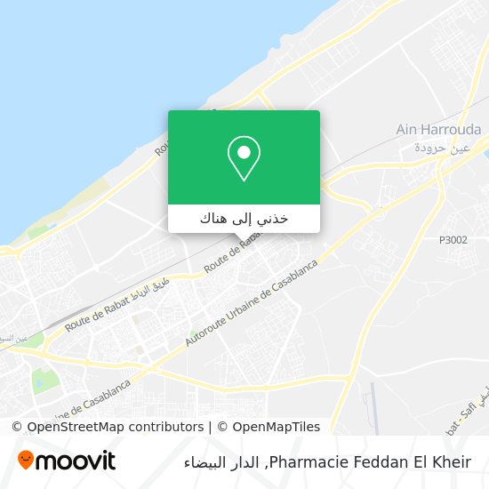 خريطة Pharmacie Feddan El Kheir