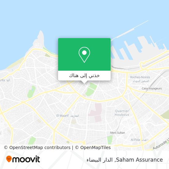 خريطة Saham Assurance