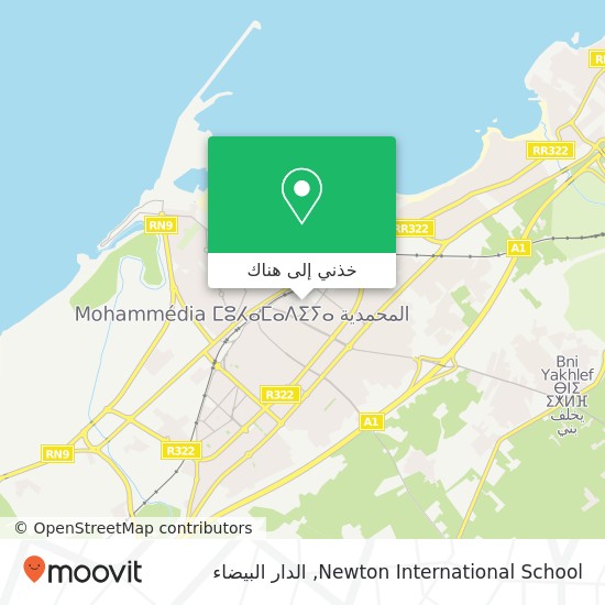 خريطة Newton International School