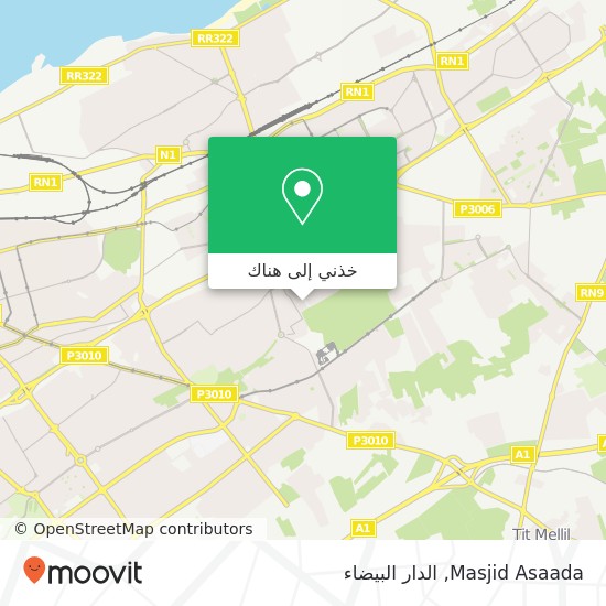 خريطة Masjid Asaada