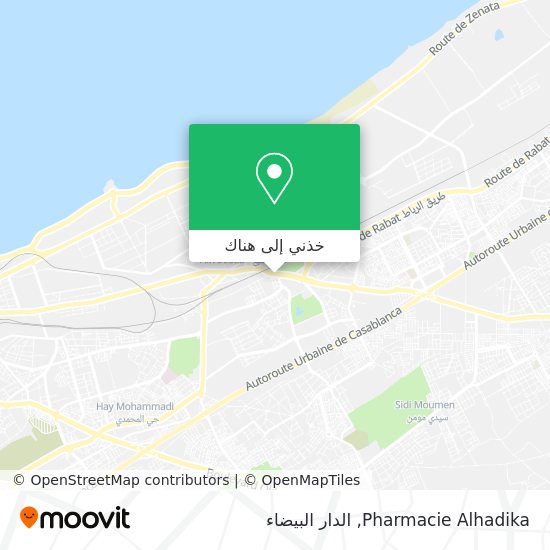 خريطة Pharmacie Alhadika