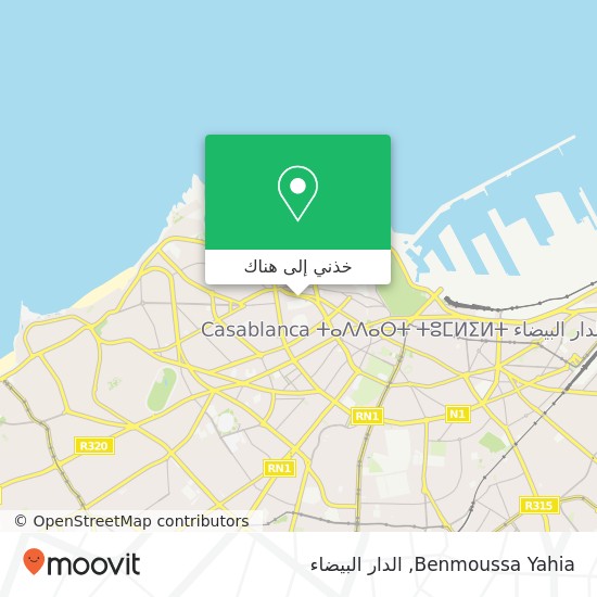 خريطة Benmoussa Yahia