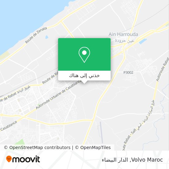 خريطة Volvo Maroc