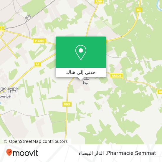 خريطة Pharmacie Semmat