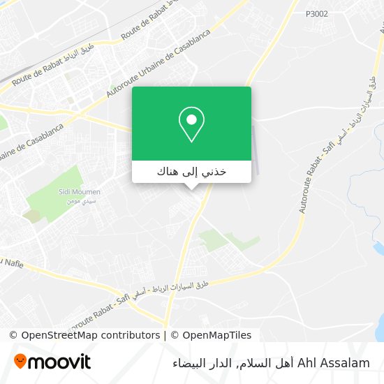 خريطة Ahl Assalam أهل السلام