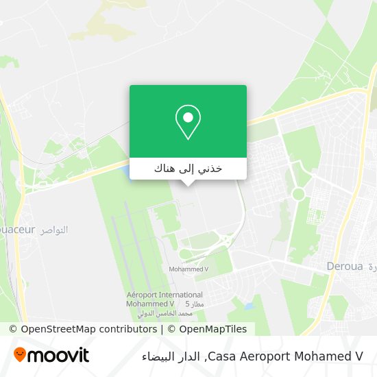 خريطة Casa Aeroport Mohamed V