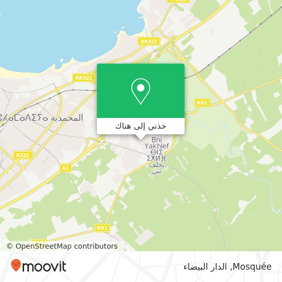 خريطة Mosquée