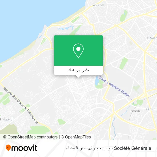 خريطة Société Générale سوسيتيه جنرال