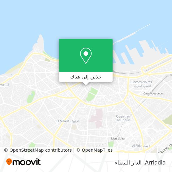 خريطة Arriadia