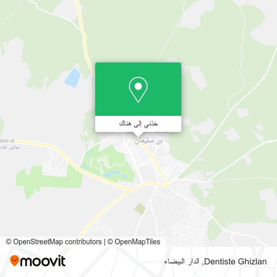 خريطة Dentiste Ghizlan