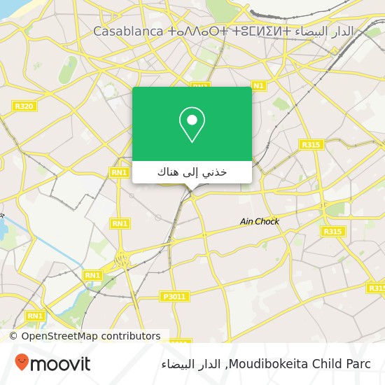 خريطة Moudibokeita Child Parc