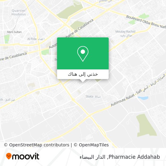 خريطة Pharmacie Addahab