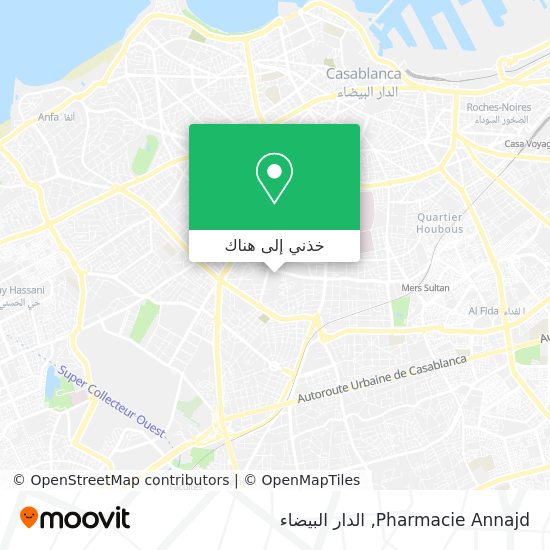 خريطة Pharmacie Annajd