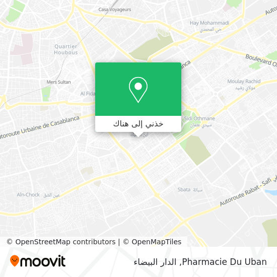 خريطة Pharmacie Du Uban