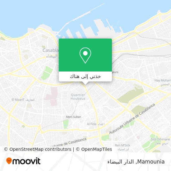 خريطة Mamounia